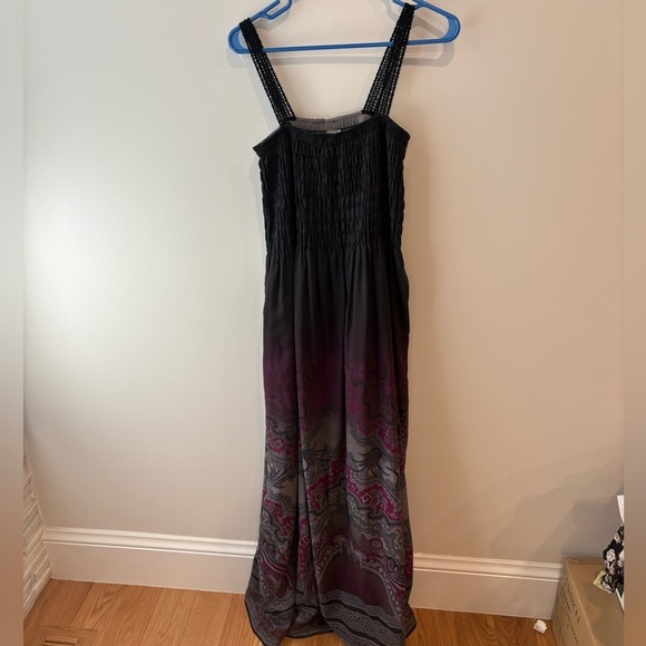 Free People Megs Smocked Boho Ombré Maxi Dress - Picture 5 of 10